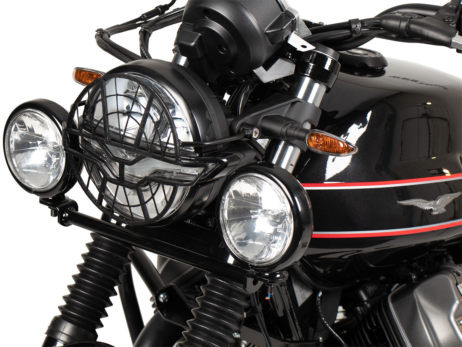 Hepco en Becker koplamp bescherming Moto Guzzi V7 Special / Stone 850 (2023-2024)