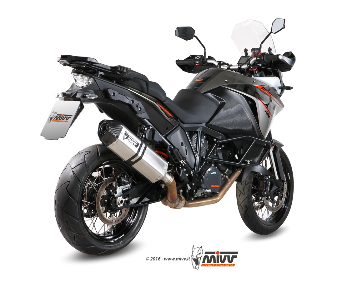 MIVV Speed Edge Slip On uitlaat KTM 1050 / 1090 / 1190 / 1290 Adventure (2015-2020) BI-1088591002 4