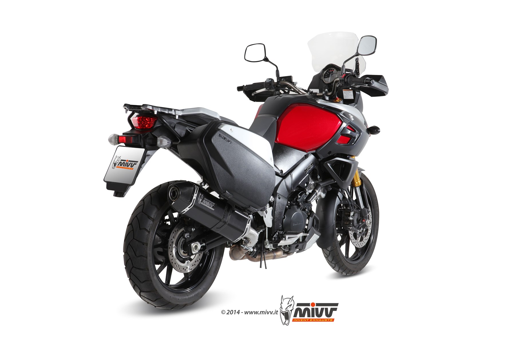 MIVV Speed Edge Slip On uitlaat Suzuki V-Strom 1000 / 1050 (2014-) BI-1088667001 6