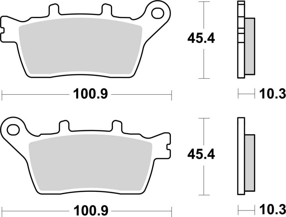 Brembo remblokken SE07YA60SP 1