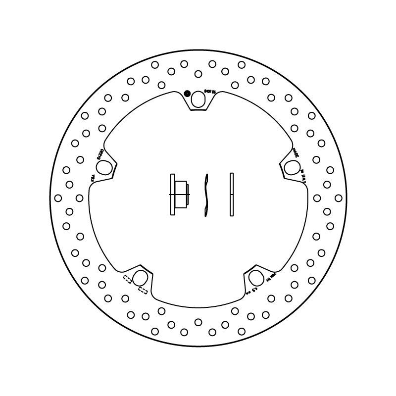 Brembo remschijf