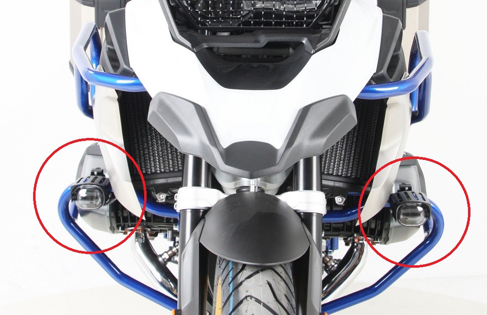 Hepco en Becker LED mistlampen BMW R1250GS vanaf 2019