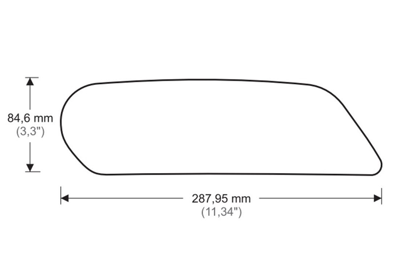 Puig tank Grip Pads Kawasaki Z900 vanaf 2017