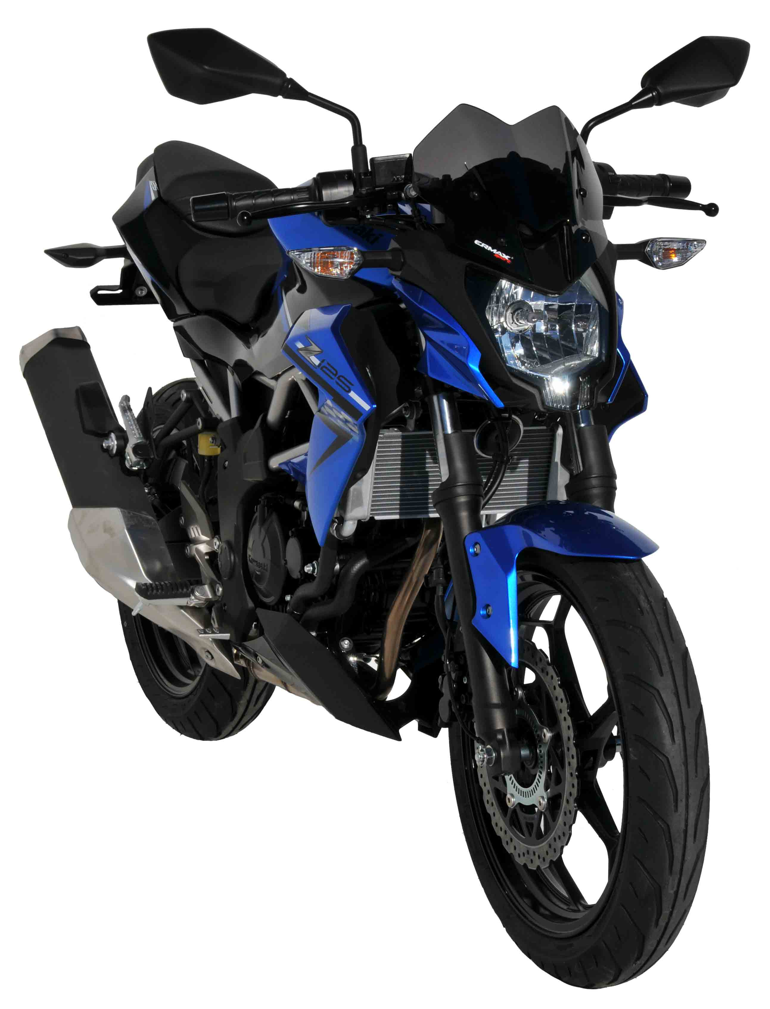 Ermax Sport windscherm Kawasaki Z125 (2019-)