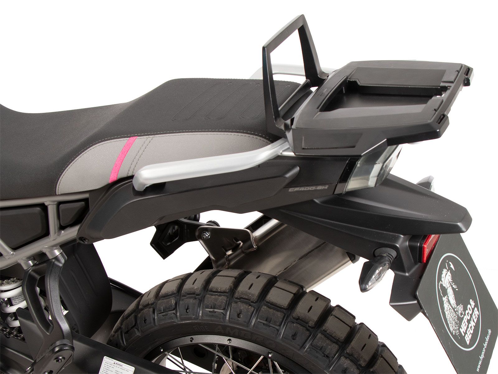 Hepco en Becker Alurack drager topkoffer CFmoto 450MT (2024-) HE65576780101