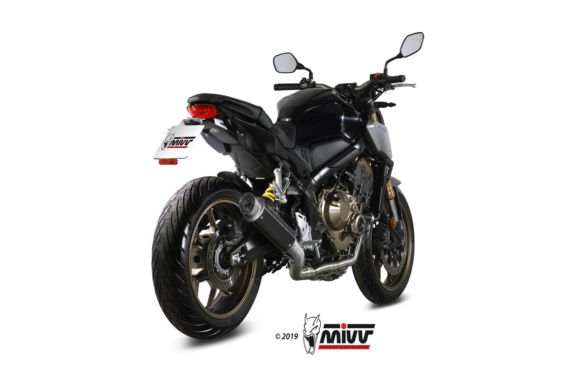 MIVV GP Pro compleet uitlaatsysteem Honda CB650R / CBR650R (2019-2023) BI-1088215002 3