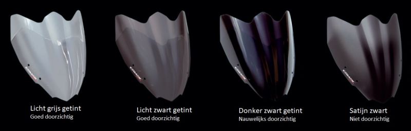 Ermax verhoogd windscherm Yamaha Tracer 9 (2025-) E0102Z11-03 3