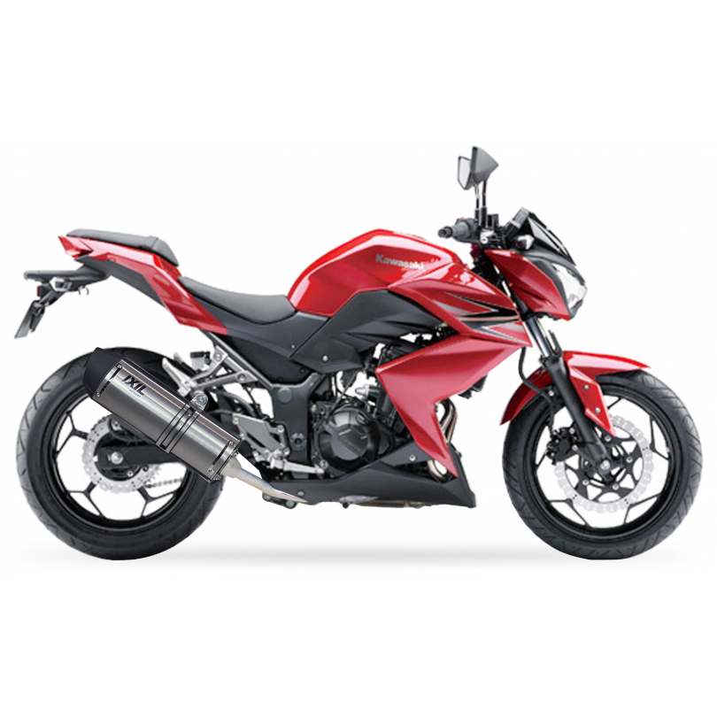 Ixil Hexoval Xtrem Evolution uitlaat Kawasaki Z / Ninja 500 / 7 Hybrid / 400 / SE BI-1149300 5