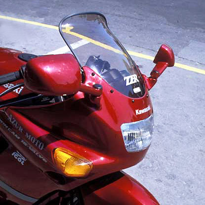 Ermax verhoogd windscherm Kawasaki ZZR600 (1990-1992) E010301004