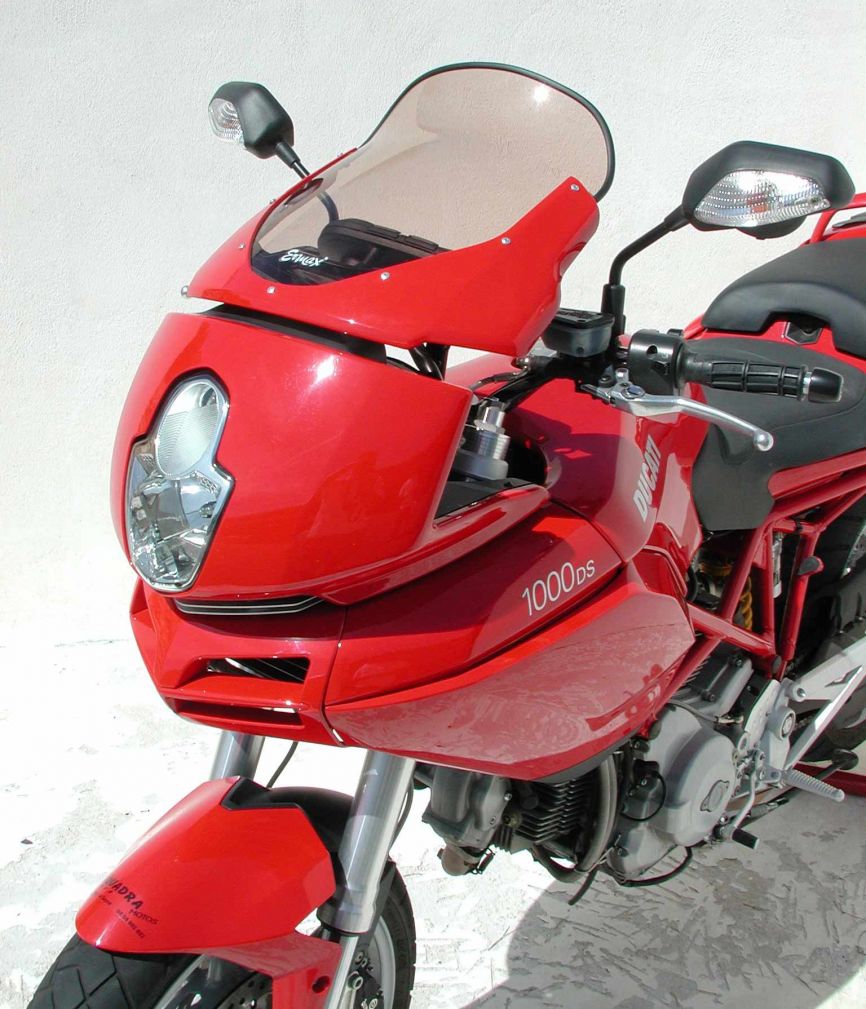 Ermax windscherm Ducati Multistrada 1000 / 1100 / 620 verhoogd