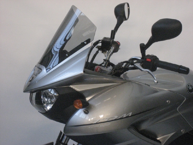 Fabbri windscherm Yamaha TDM 900 2002-2014 glanzend zwart