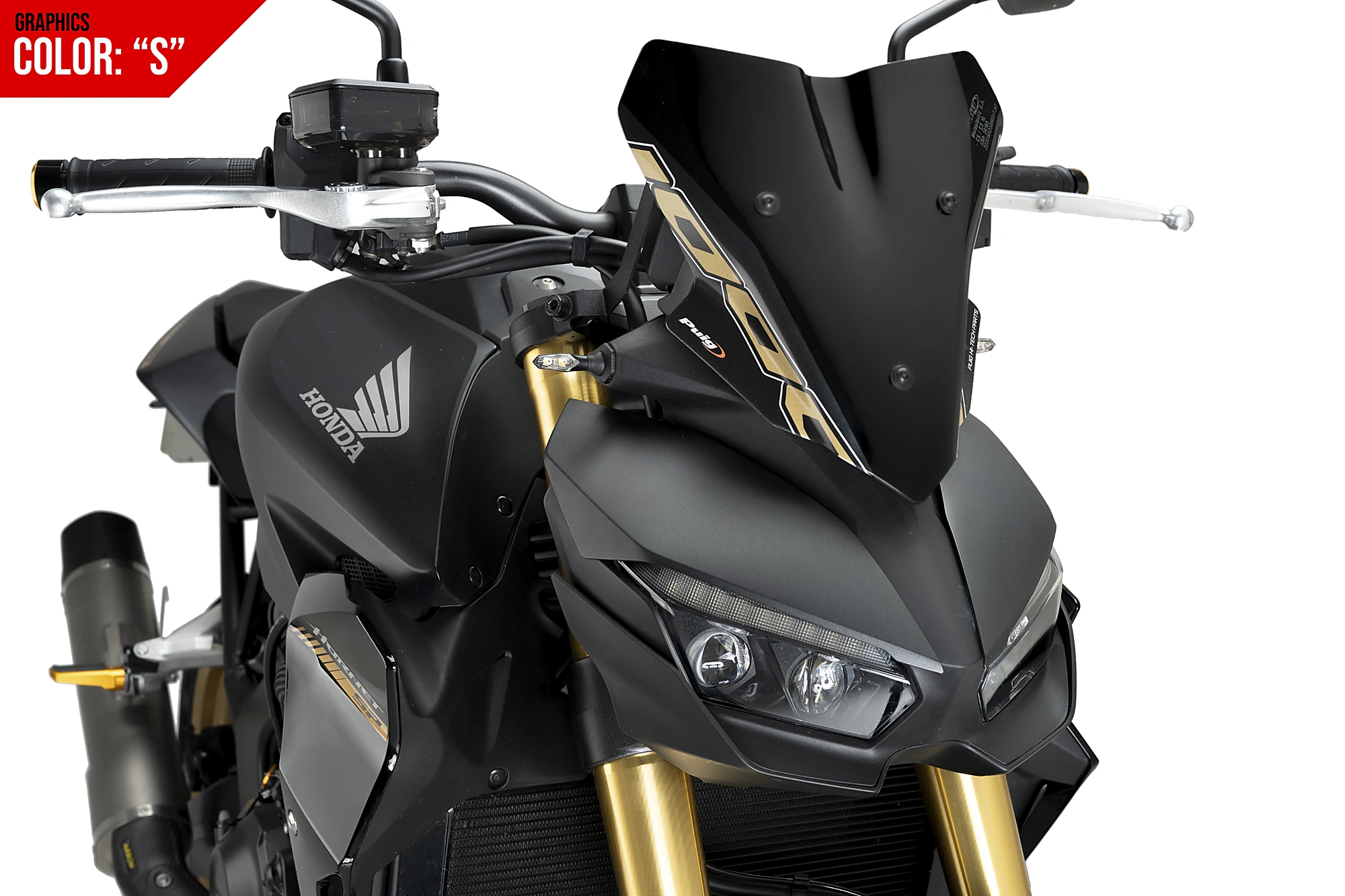 Puig New Generation Sport windscherm Honda CB1000 Hornet / SP (2025-) PU22381S 2