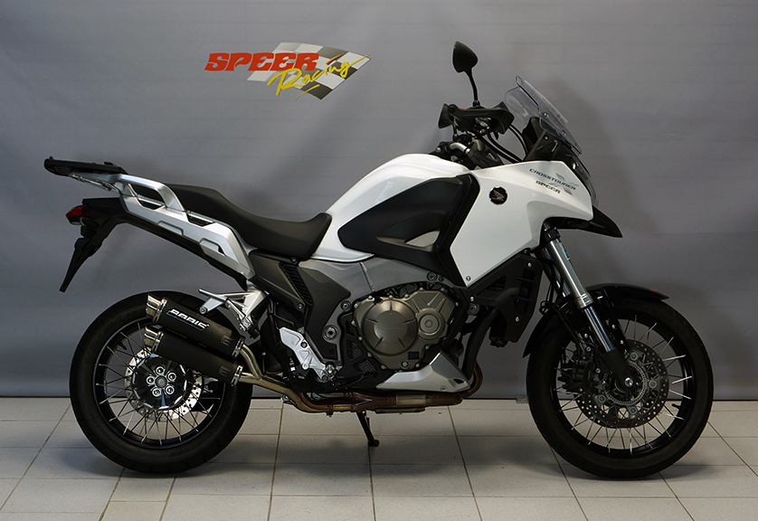 Bodis uitlaat Honda VFR1200 X Crosstourer 2012-2015 GPC-X2 RVS zwart