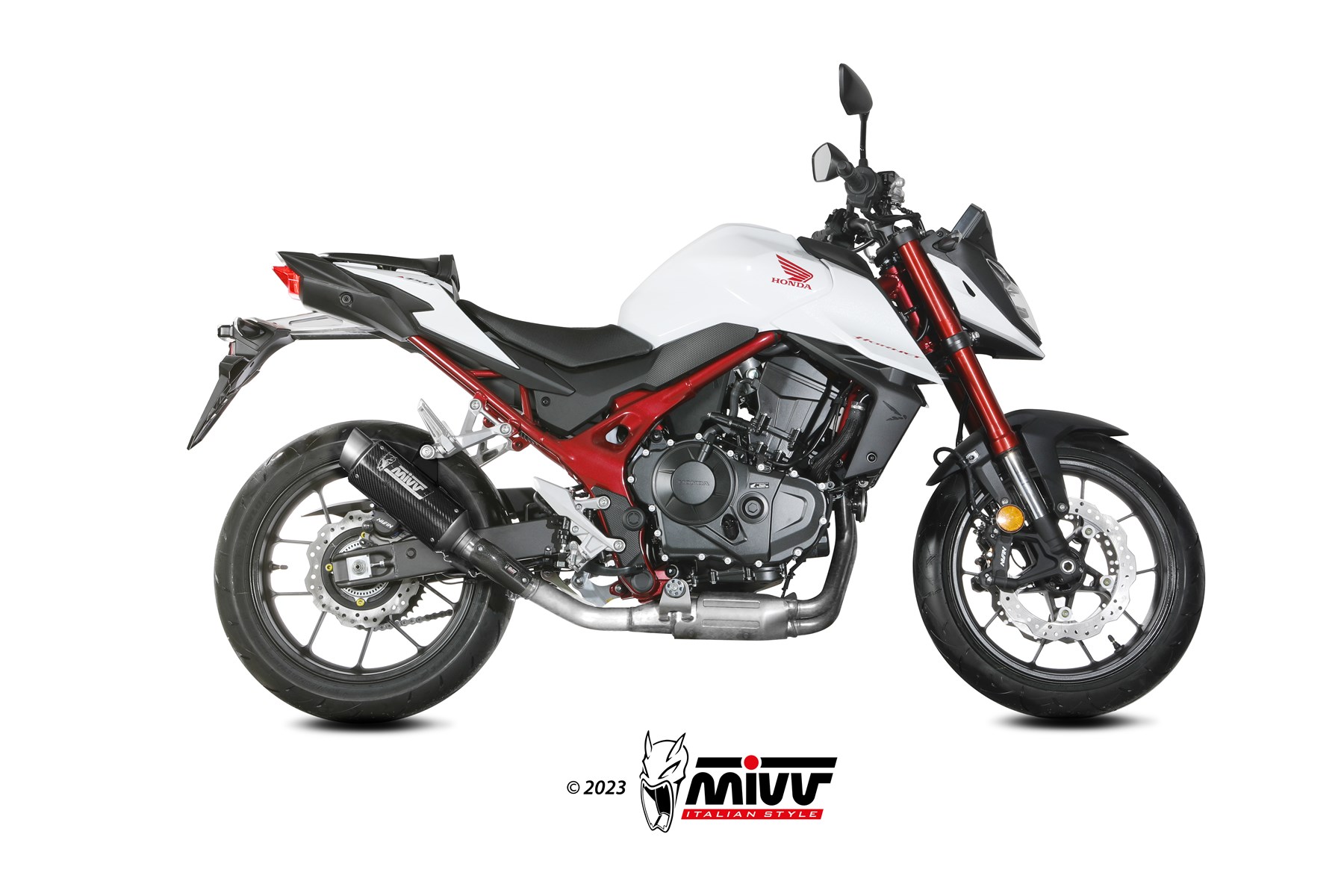 MIVV GP Pro Slip On uitlaat Honda CB750 Hornet (2023-) BI-1123351002 1