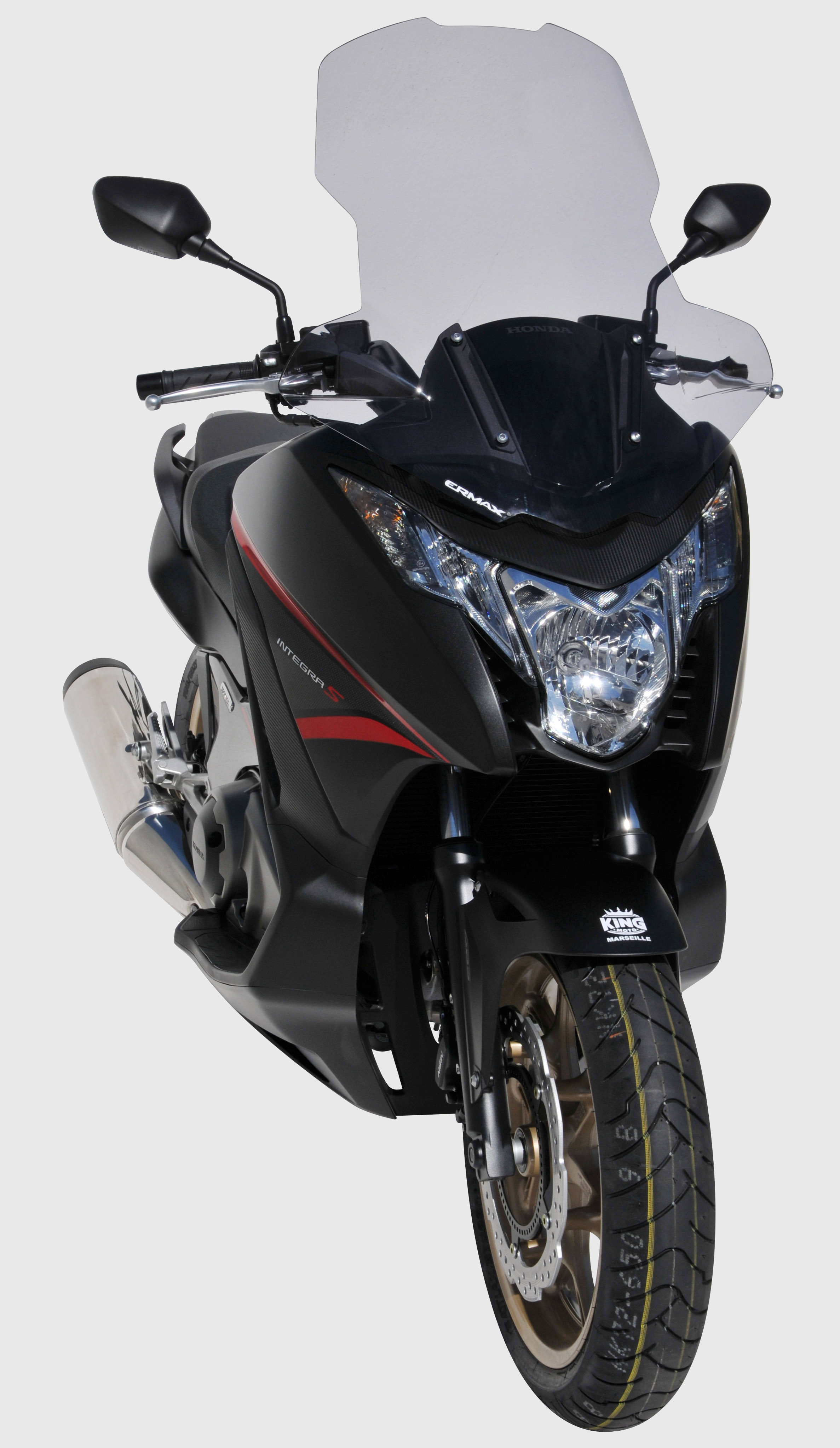 Ermax verhoogd windscherm Honda NC750D Integra (2016-2018) E010154157