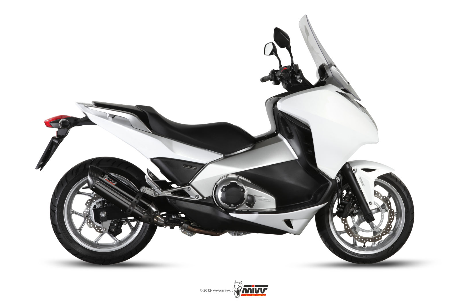 MIVV Suono Slip On uitlaat Honda NC700 / 750 S / X / D Integra (2012-2015) BI-1089317001 3
