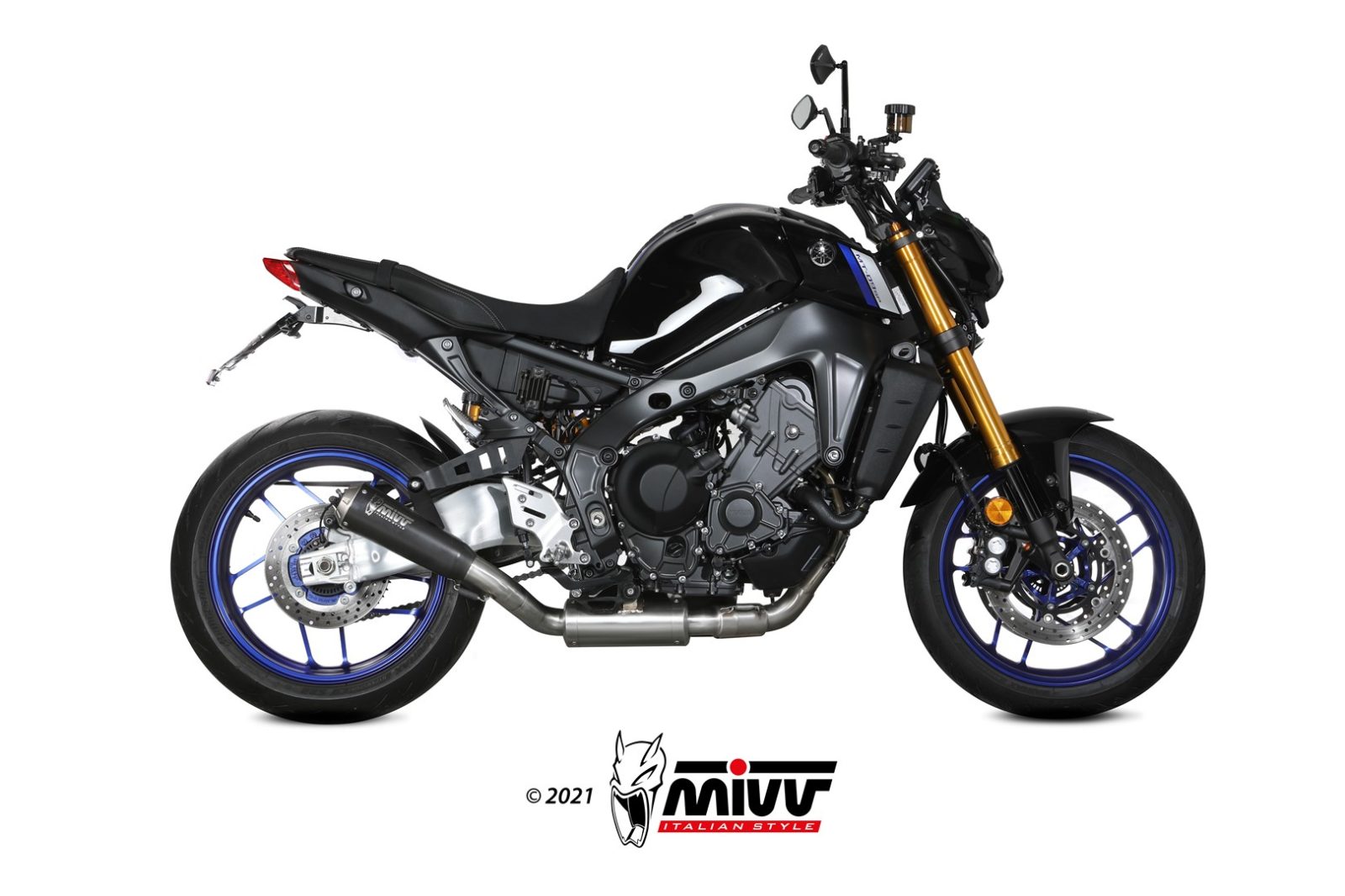 MIVV X-M1 compleet uitlaatsysteem Yamaha MT09 (2021-2023) BI-1106511 1