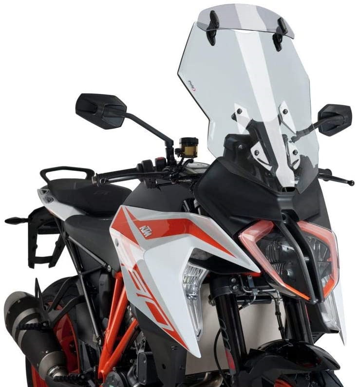 Puig windscherm KTM 1290 Superduke GT vanaf 2019 met opzetruit Puig windscherm KTM 1290 Superduke GT vanaf 2019 met opzetruit