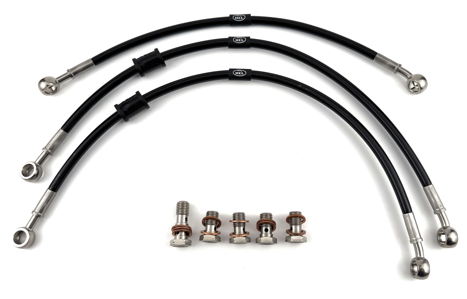 HEL remleidingen Kawasaki ZX9R 1996-1997 S voorzijde