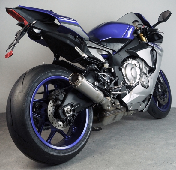 Bodis uitlaat Yamaha YZF-R1 / R1M 2015-2019 GPC-RS2 Ti