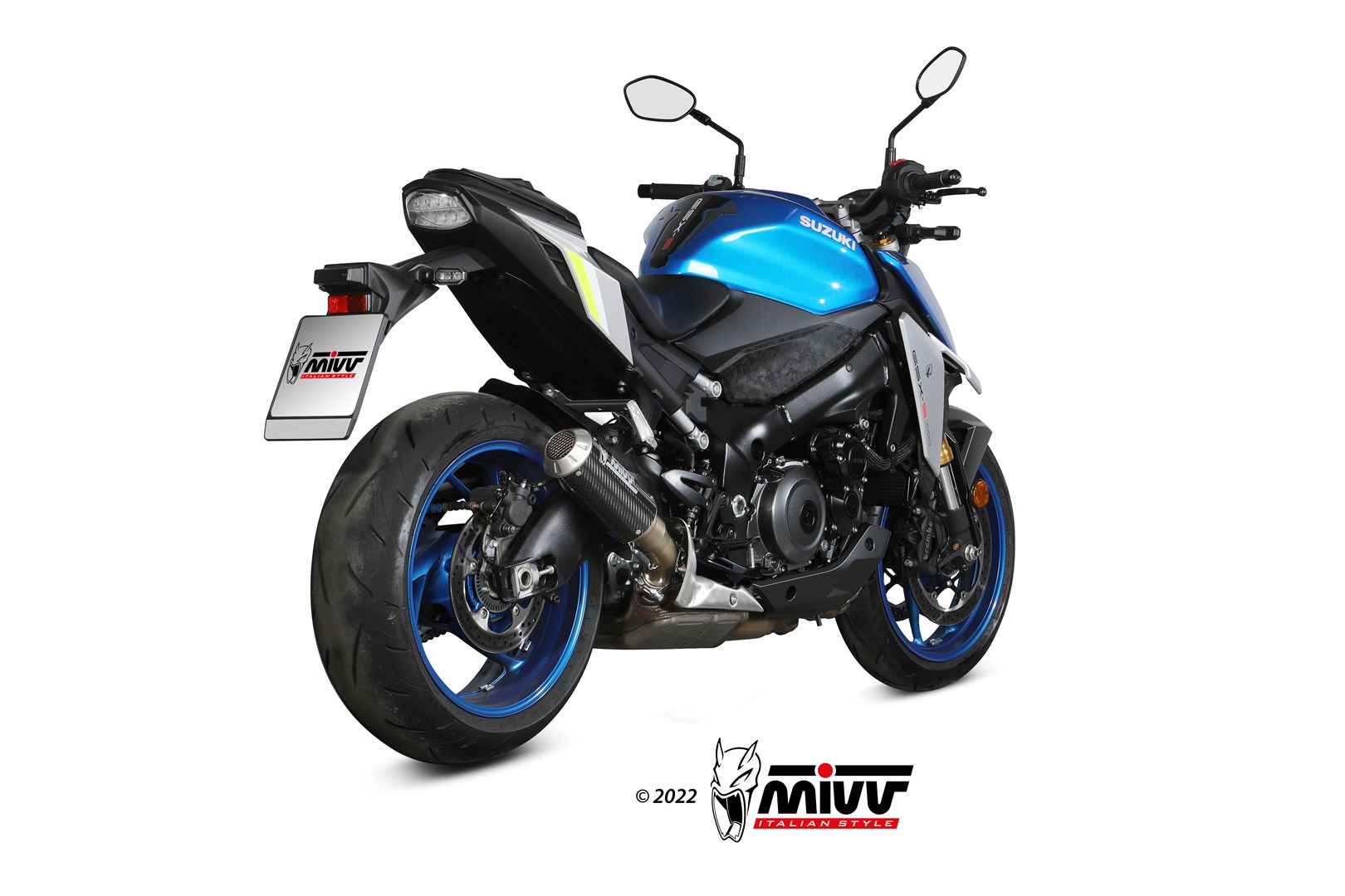 MIVV MK3 Slip On uitlaat Suzuki GSX-S1000 / S950 (2021-) BI-1119419001 2