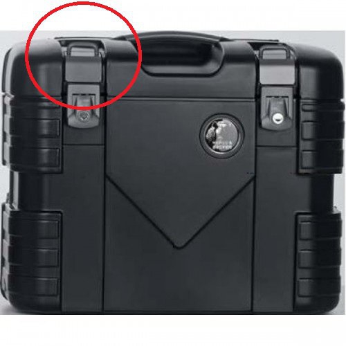 Hepco en Becker bagagehaak voor Gobi zijkoffer