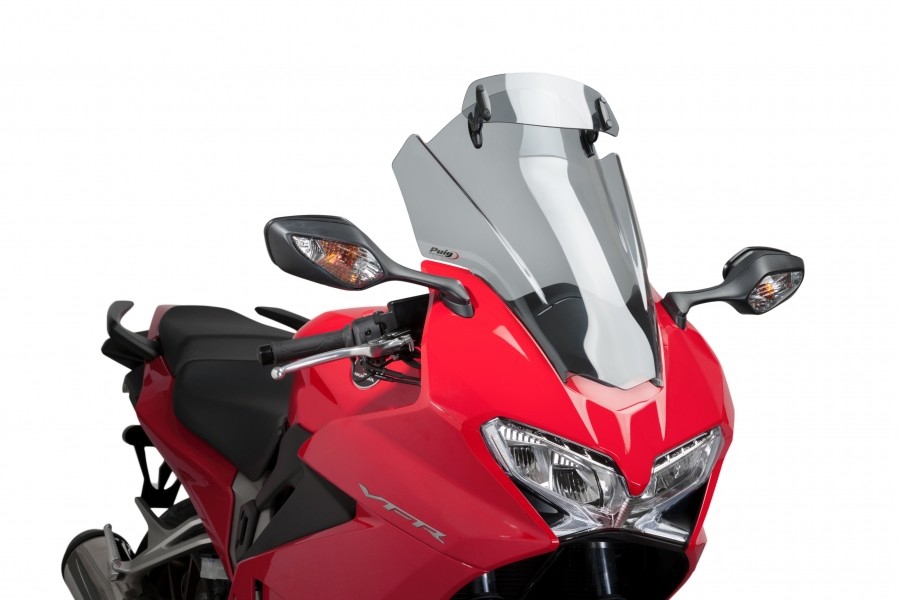 Puig windscherm Honda VFR800F 2014-2018 met opzetruit 