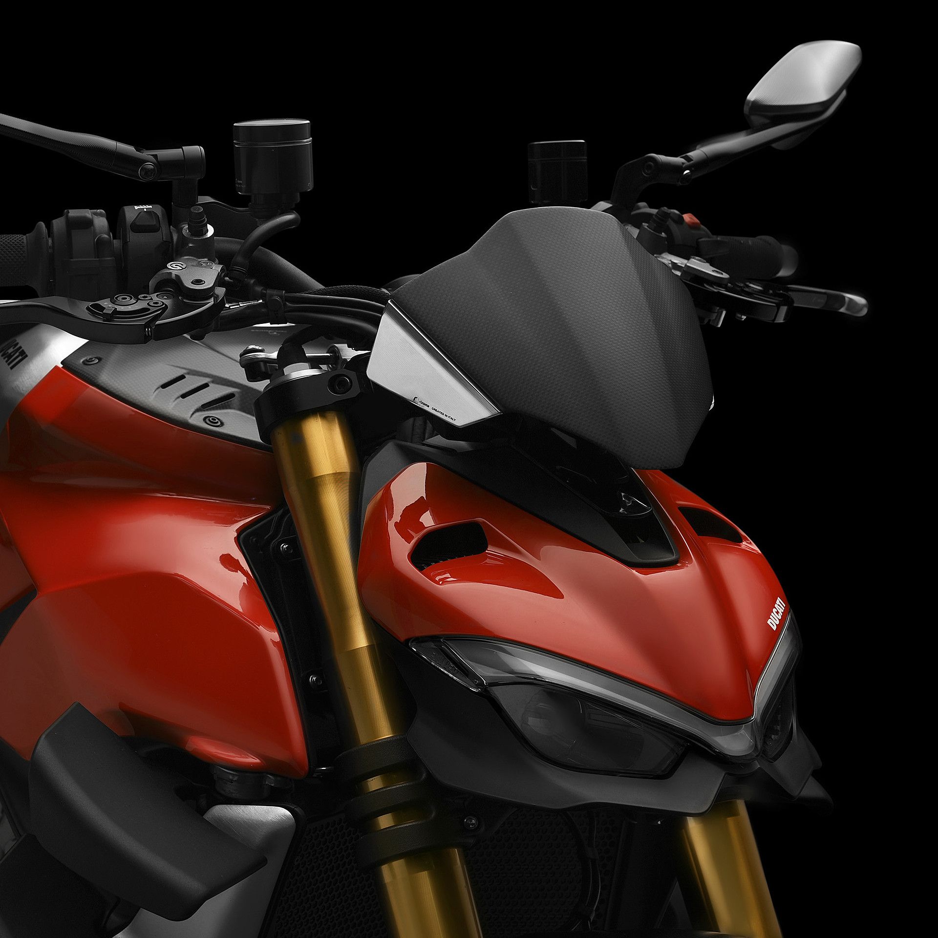 Rizoma windscherm Ducati Streetfighter V4 en V4S