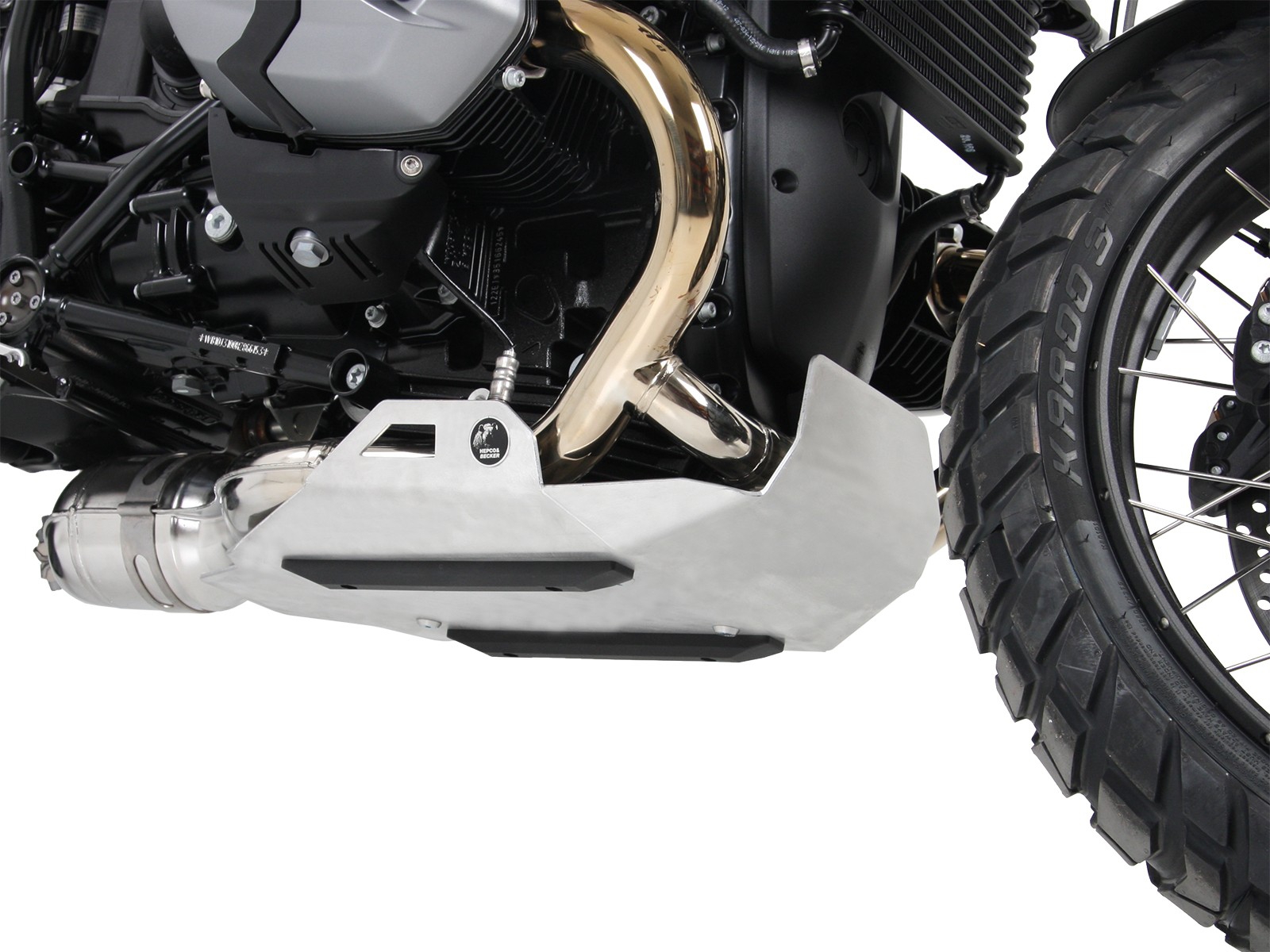 Hepco en Becker motorblok bescherming BMW R nine T Scrambler vanaf 2016