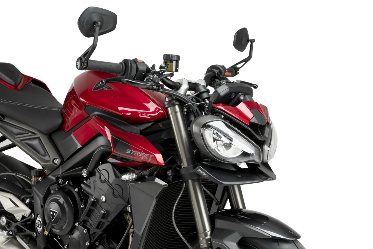 Puig downforce front spoiler Triumph Street Triple 765 RS / R (2023-)