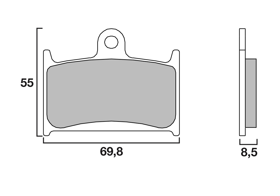 Brembo remblokken