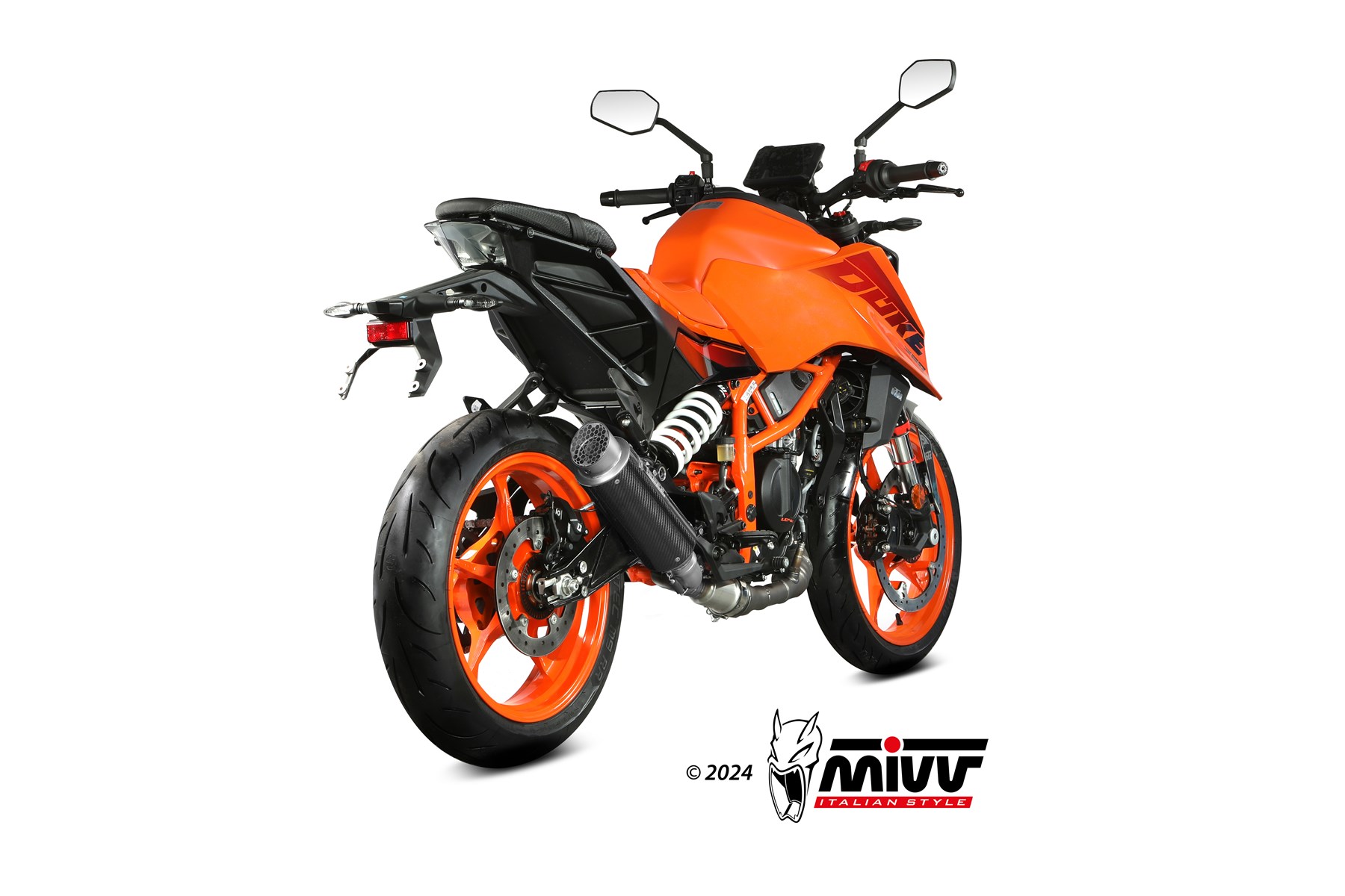 MIVV GP Pro Slip On uitlaat KTM 125 / 390 Duke (2024-) BI-1147852001 3