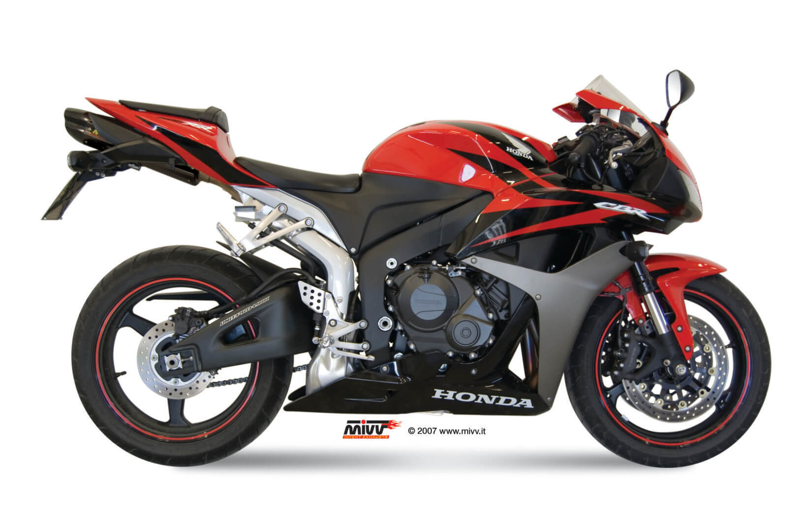 MIVV Suono Slip On uitlaat Honda CBR600RR (2007-2019) BI-1089454001 2