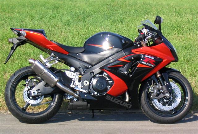 Bodis uitlaat Suzuki GSX-R1000 2007-2008 Titanium