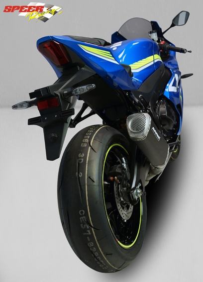 Bodis uitlaat Suzuki GSX-R1000 vanaf 2017 V4-M-GE RVS Zwart