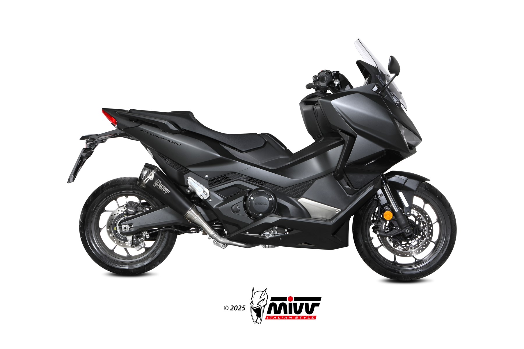 MIVV Delta Race Slip On uitlaat Honda Forza 750 (2021-) BI-1121463002 1