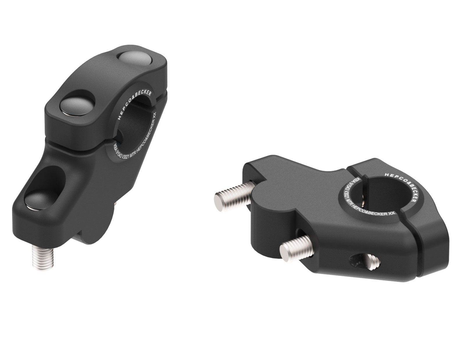 Hepco en Becker stuur offset rizers CFmoto 450MT (2024-) HE424076780001 1