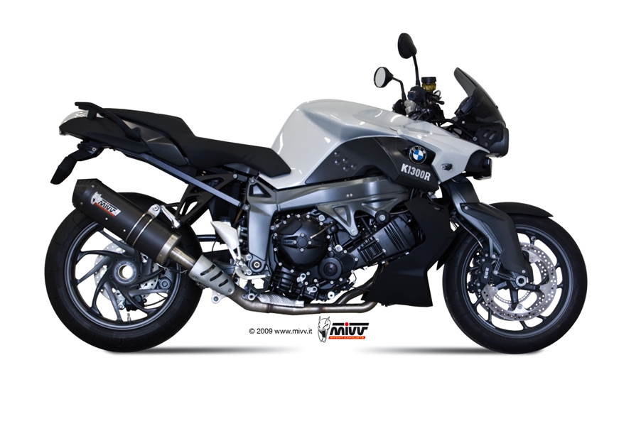 MIVV Oval Slip On uitlaat BMW K1300 R / S (2009-2016) BI-1088540001 1