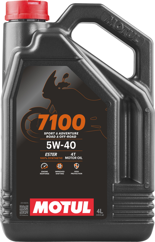 Motul 7100, 5W40 vol synthetisch 4 Liter