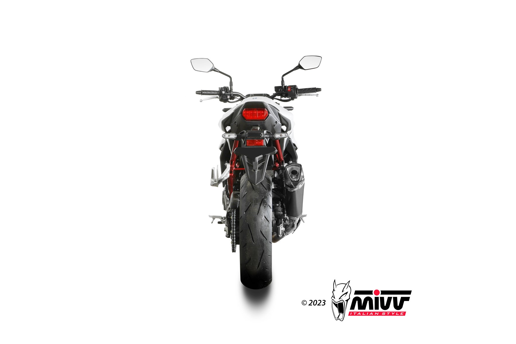 MIVV Delta Race Slip On uitlaat Honda CB750 Hornet (2023-) BI-1123350001 1
