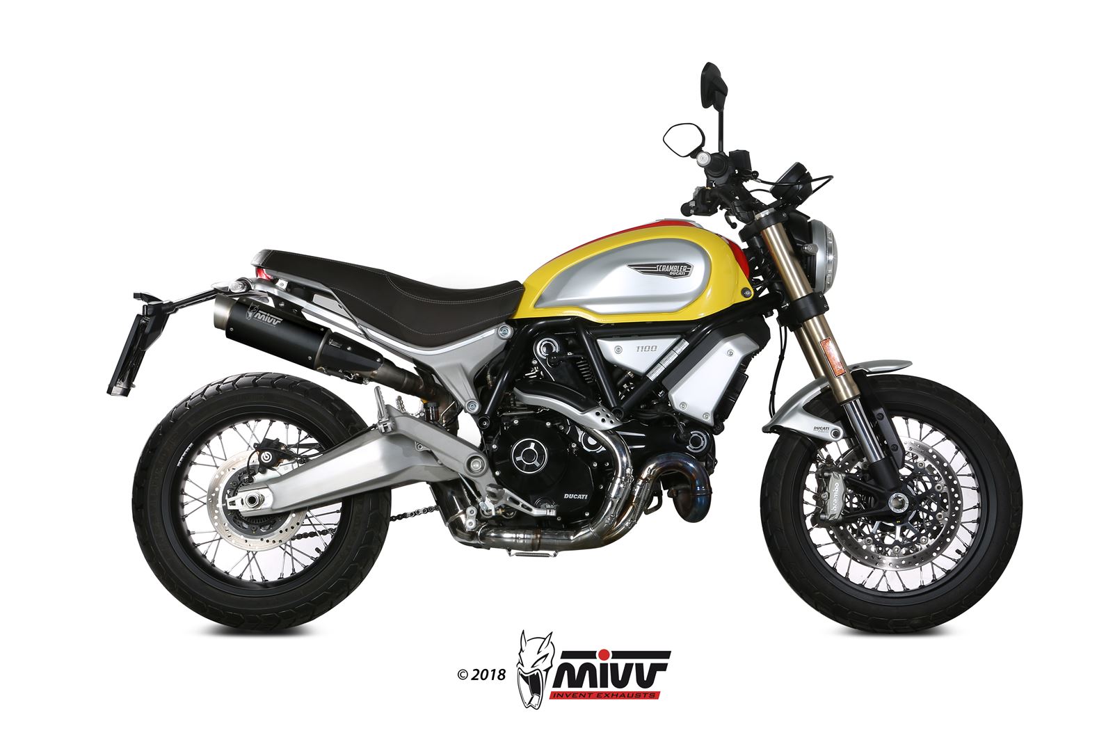 MIVV GP Pro 2 Slip On uitlaat Ducati Scambler 1100 / Special / Sport (2018-2020) BI-1101474 2