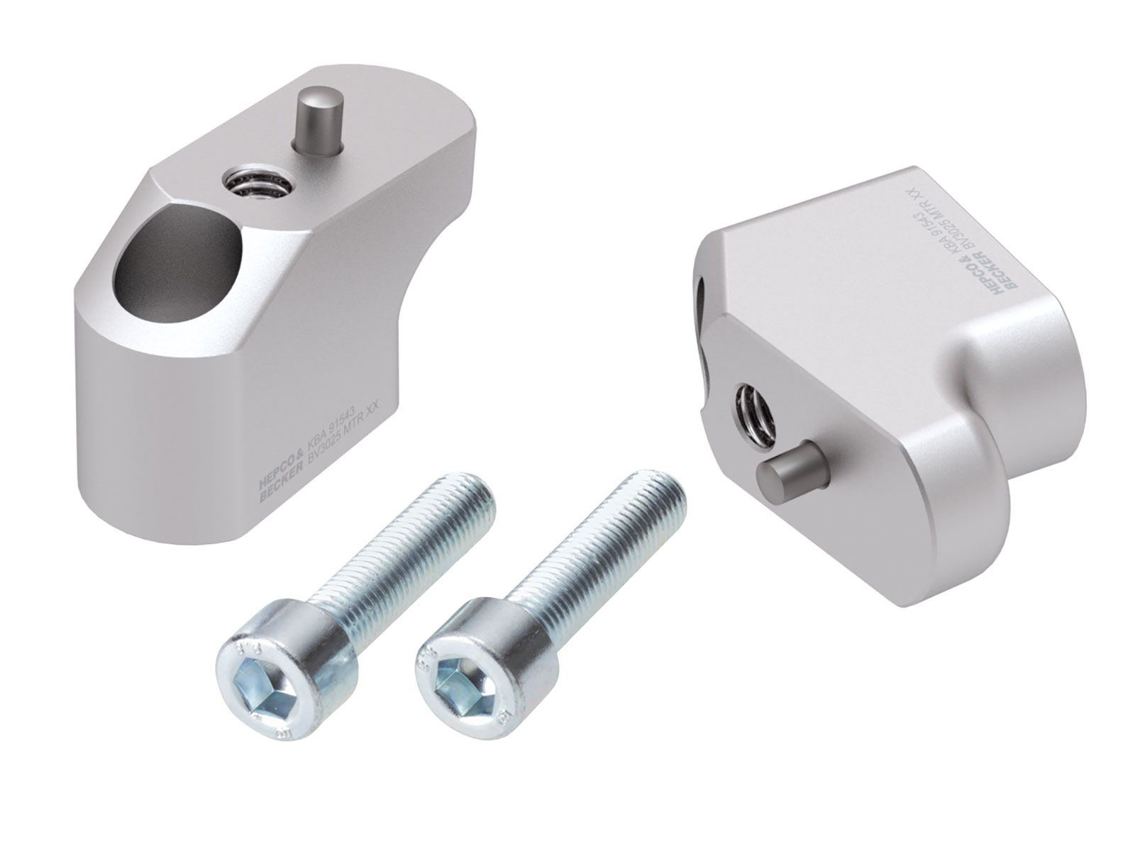 Hepco en Becker stuur offset rizers Triumph Tiger 850 Sport (2021-2025)