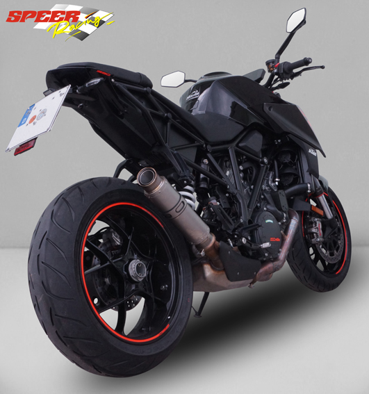 Bodis uitlaat KTM 1290 Superduke R/GT 2016-2019 titanium GP1-RSN