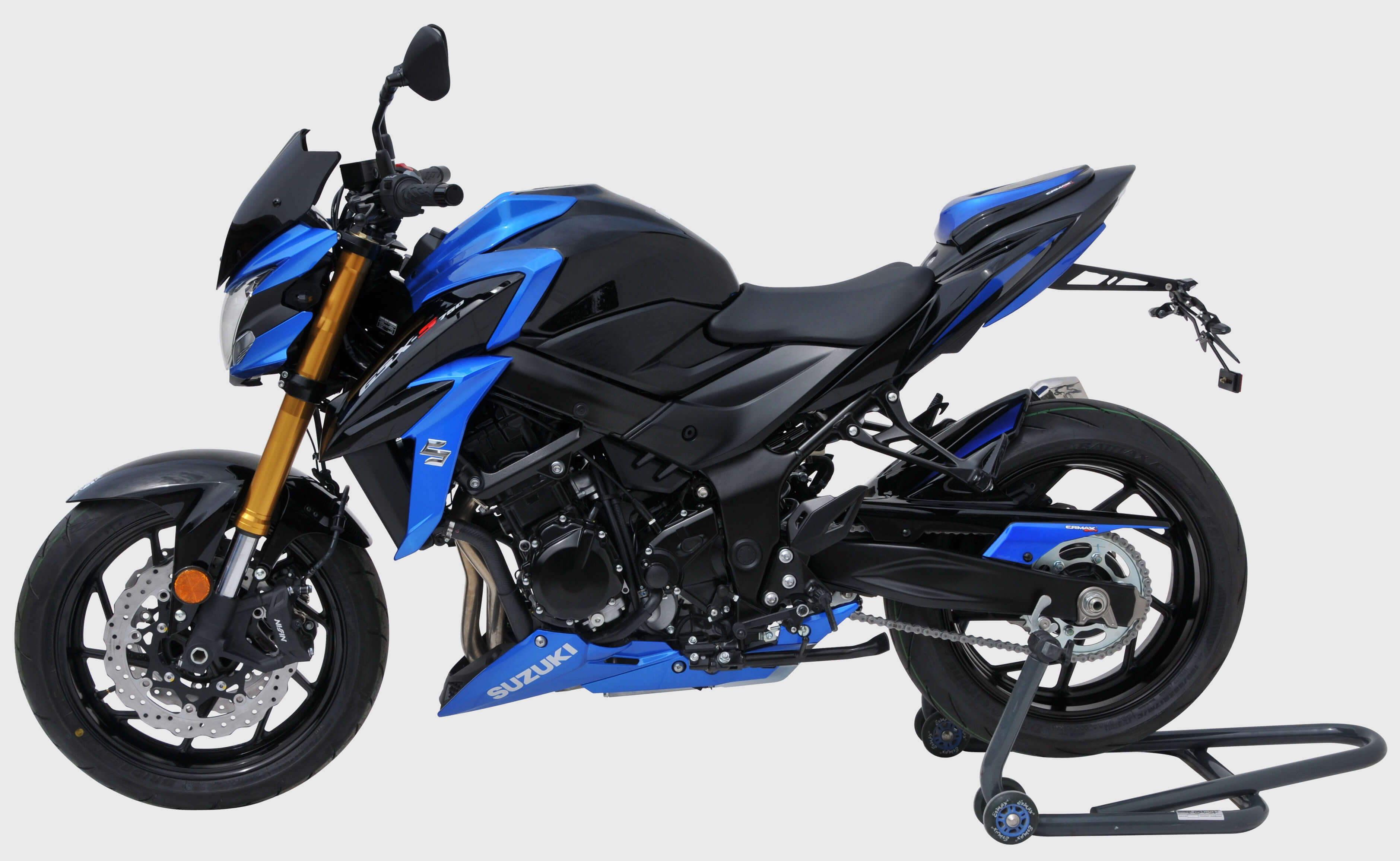 Ermax achterspatbord Suzuki GSX-S750 2017-2021 Ongespoten E7304S89-00 3