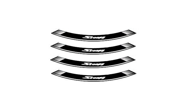 Puig velg stickers Honda SH125i / SH150i / SH300i / ABS vanaf 2005