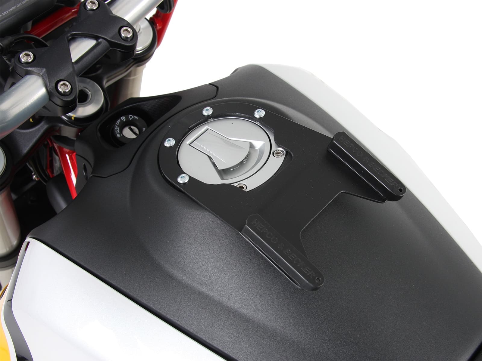 Hepco en Becker bevestiging Tanktas Moto Guzzi V85 TT (2019-2023)