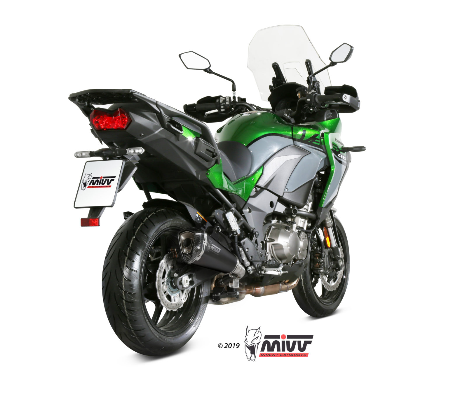 MIVV Delta Race Slip On uitlaat Kawasaki Versys 1000 / SE (2019-2024) BI-1088587002 1