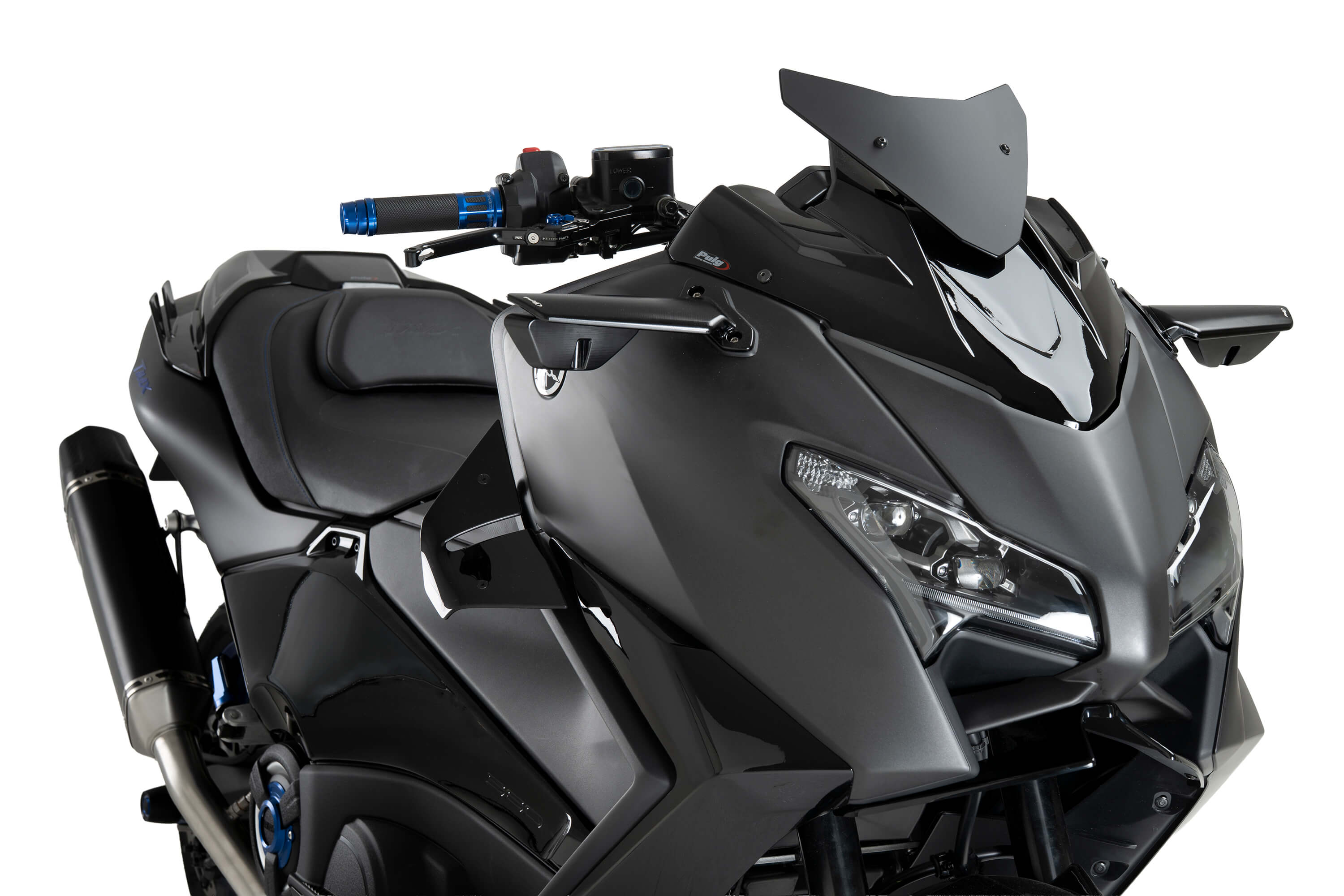 Puig D12 downforce side spoilers Yamaha T-Max (2022-) PU22606N 3