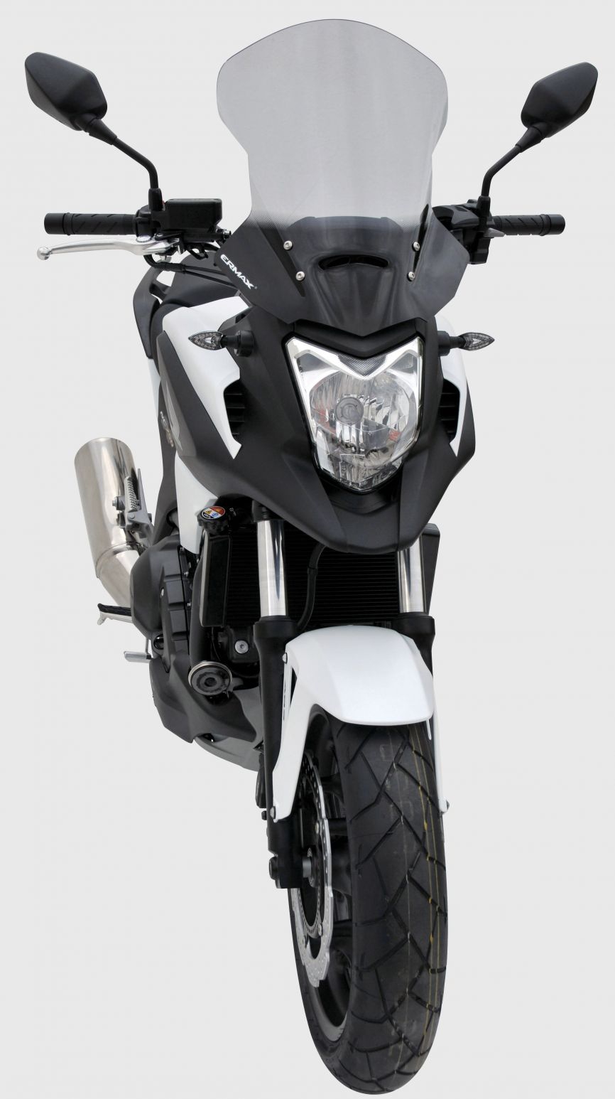 Ermax windscherm Honda NC750X 2014-2015 verhoogd