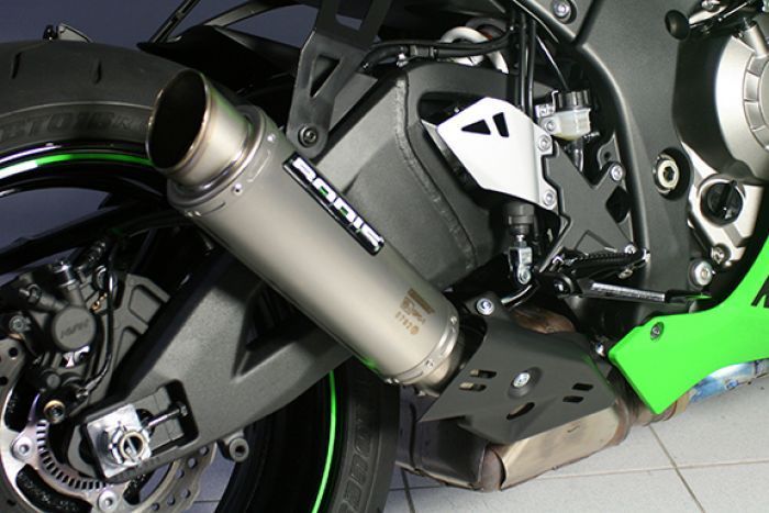 Bodis uitlaat Kawasaki ZX10R 2011-2015 GPC-1 titanium